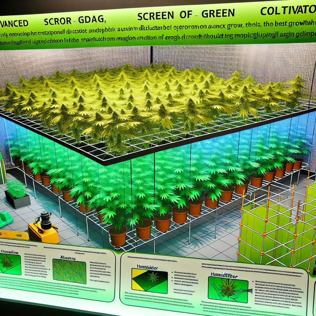 Advanced ScroG (Screen of Green) Techniques: Manipulating Auxin Distribution for Canopy Optimization