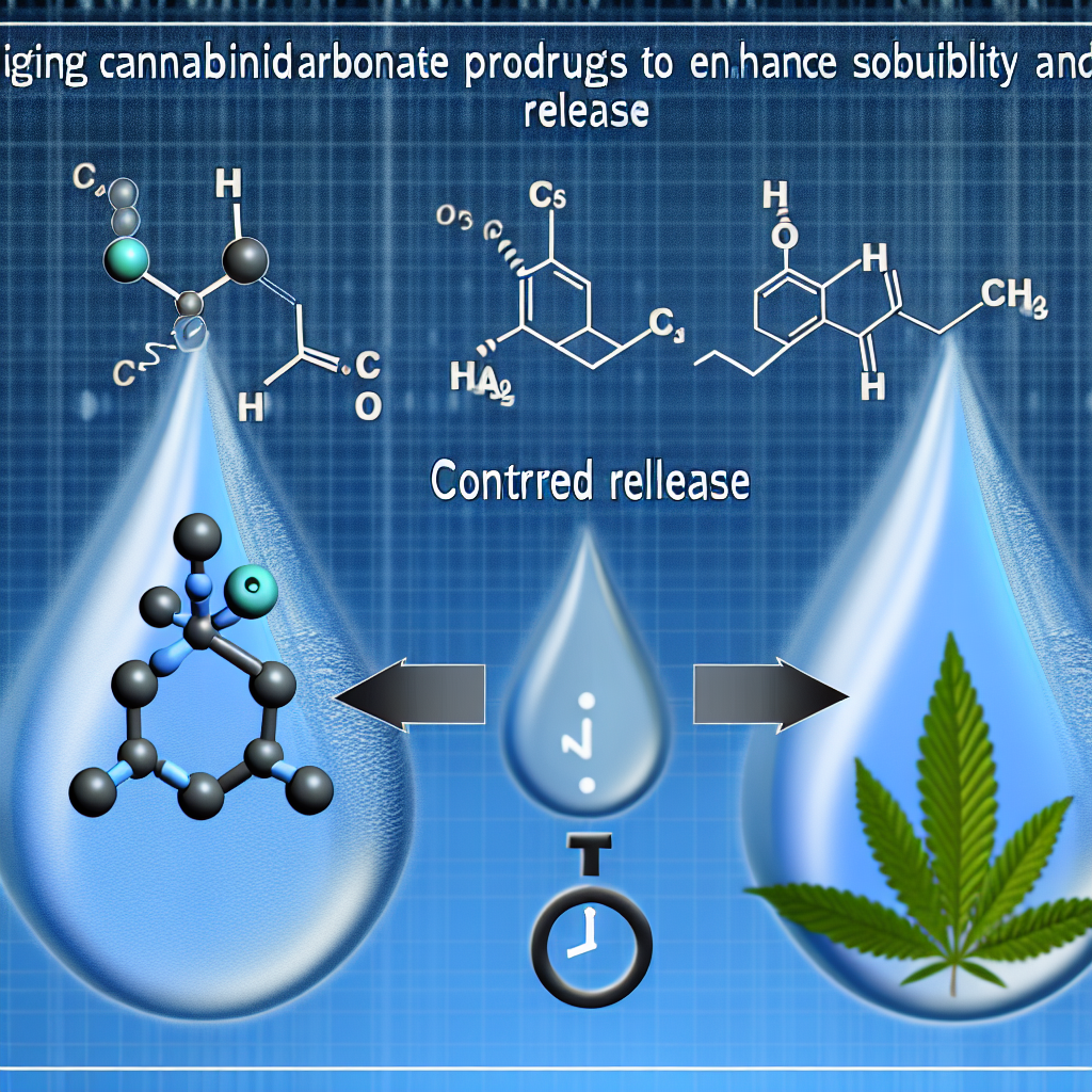 Designing Cannabinoid Carbonate Prodrugs for Improved Water Solubility and Controlled Release