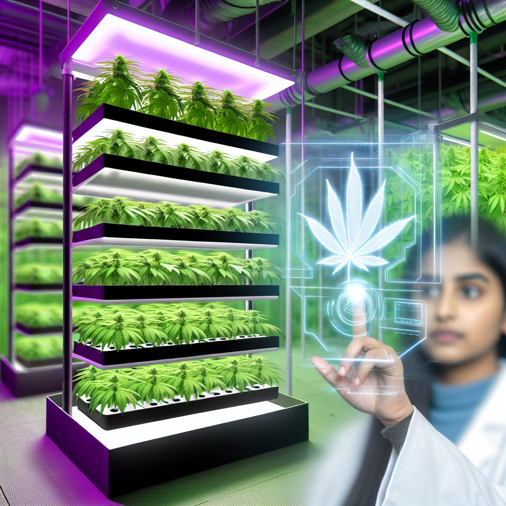 Vertical Farming Meets Cannabis Revolutionizing Cultivation for Maximum Potency and Efficiency