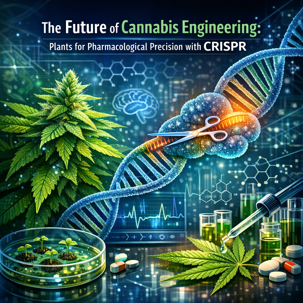 The Future of Cannabis Engineering Plants for Pharmacological Precision with CRISPR