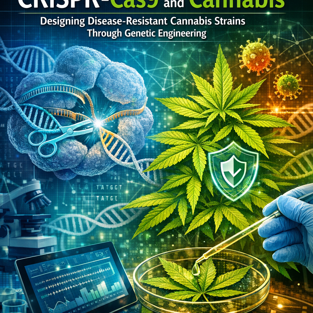 CRISPR-Cas9 and Cannabis Designing Disease-Resistant Cannabis Strains Through Genetic Engineering