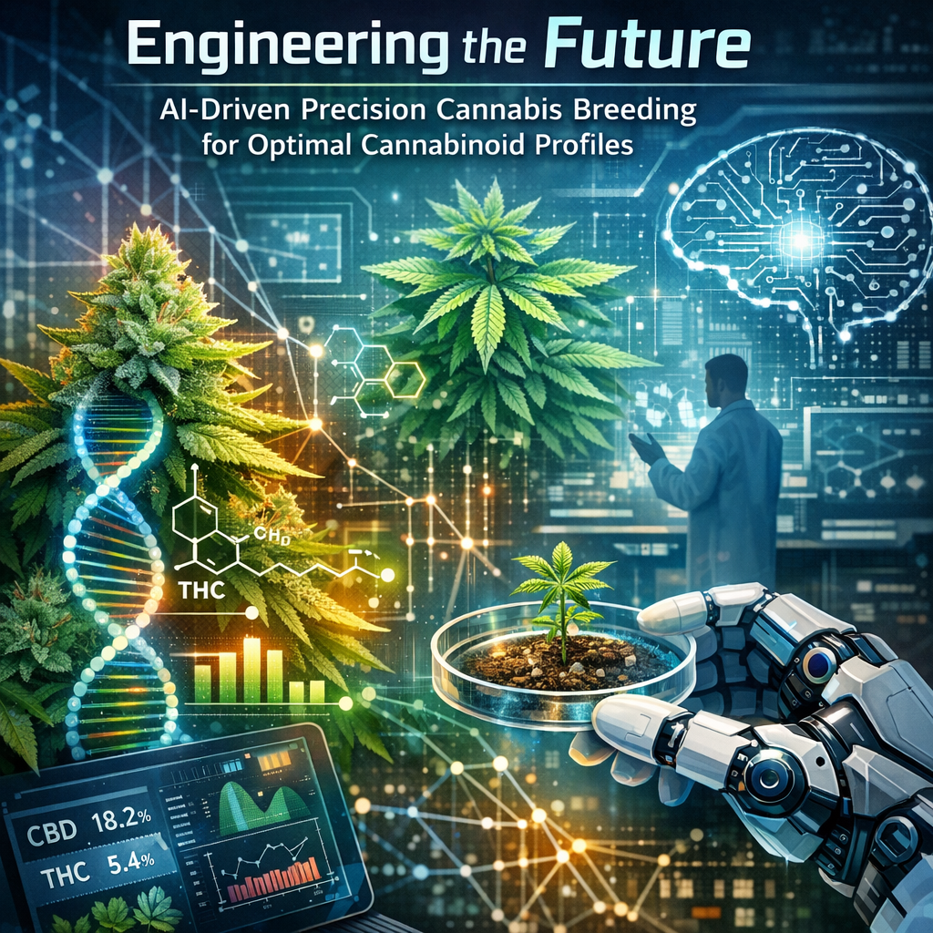 Engineering the Future AI-Driven Precision Cannabis Breeding for Optimal Cannabinoid Profiles