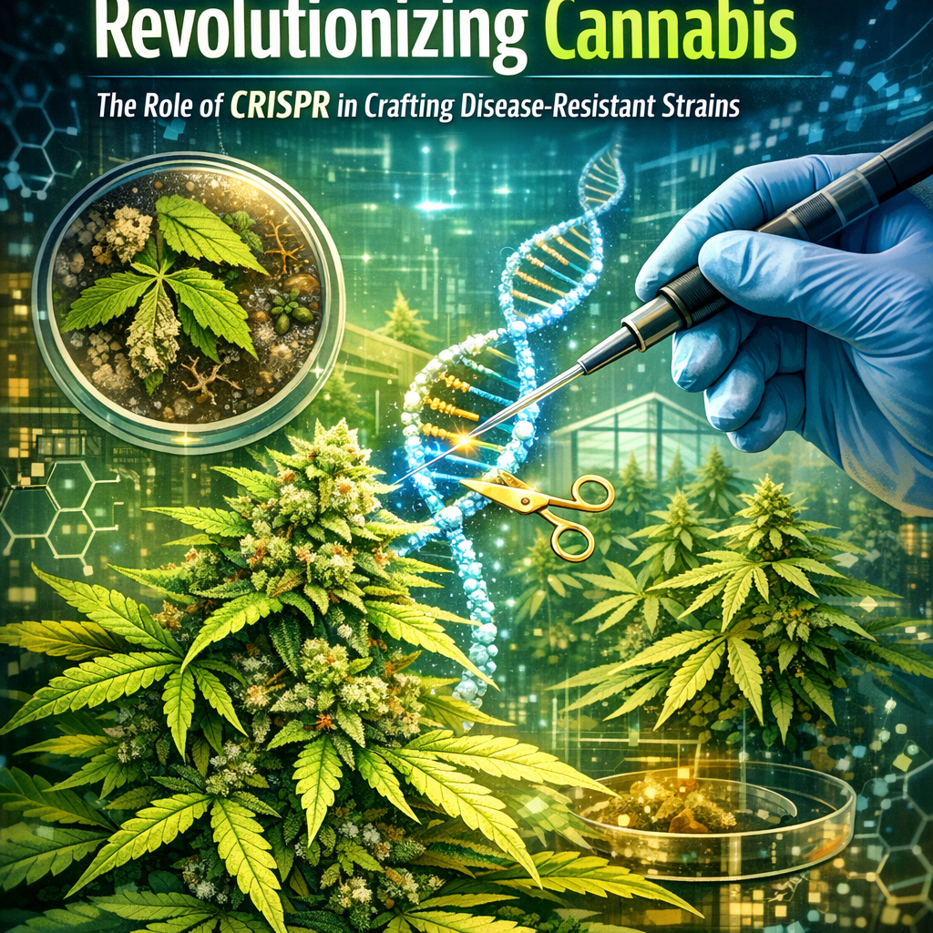 Revolutionizing Cannabis The Role of CRISPR in Crafting Disease-Resistant Strains