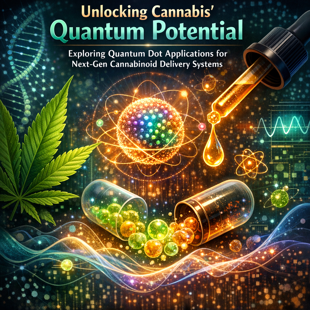 Unlocking Cannabis’ Quantum Potential Exploring Quantum Dot Applications for Next-Gen Cannabinoid Delivery Systems