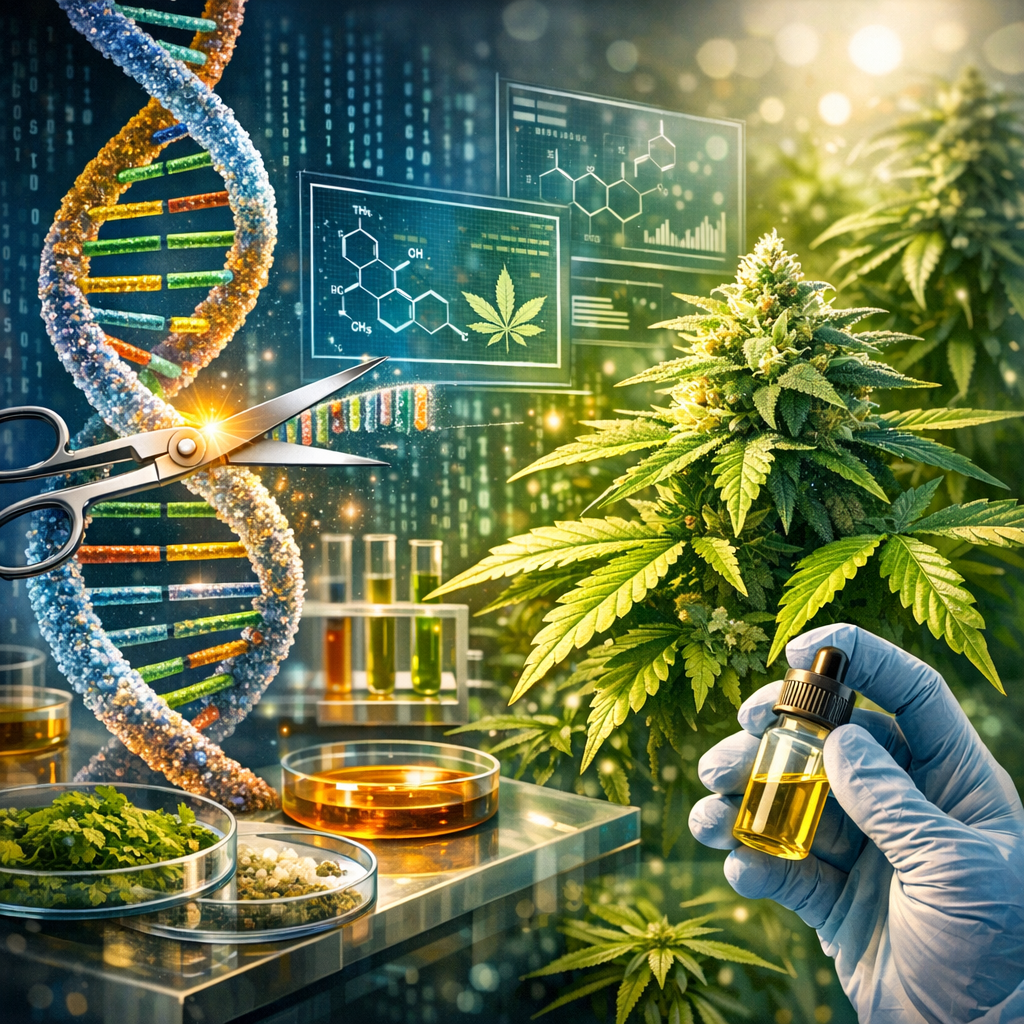 ”Harnessing CRISPR for Precision Cannabis Cultivation: Engineering the Future of Cannabinoid Profiles”