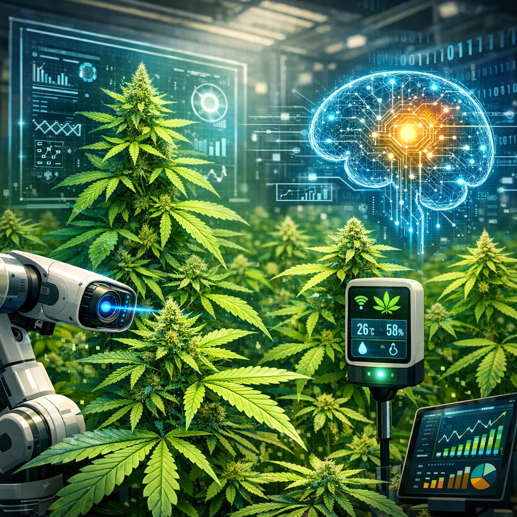 AI-Driven Cultivation: Revolutionizing Cannabis Growth with Machine Learning & Smart Sensors