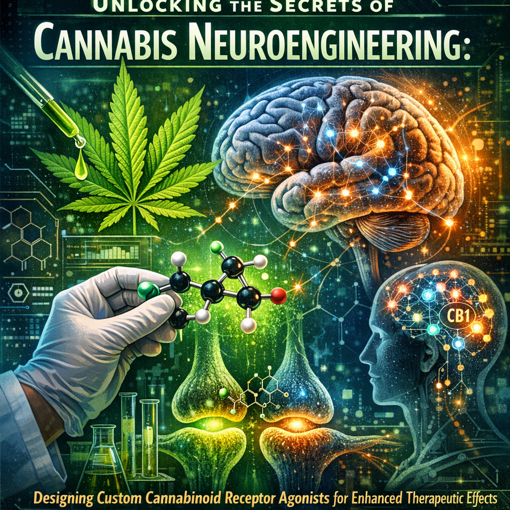 Unlocking the Secrets of Cannabis Neuroengineering: Designing Custom Cannabinoid Receptor Agonists for Enhanced Therapeutic Effects