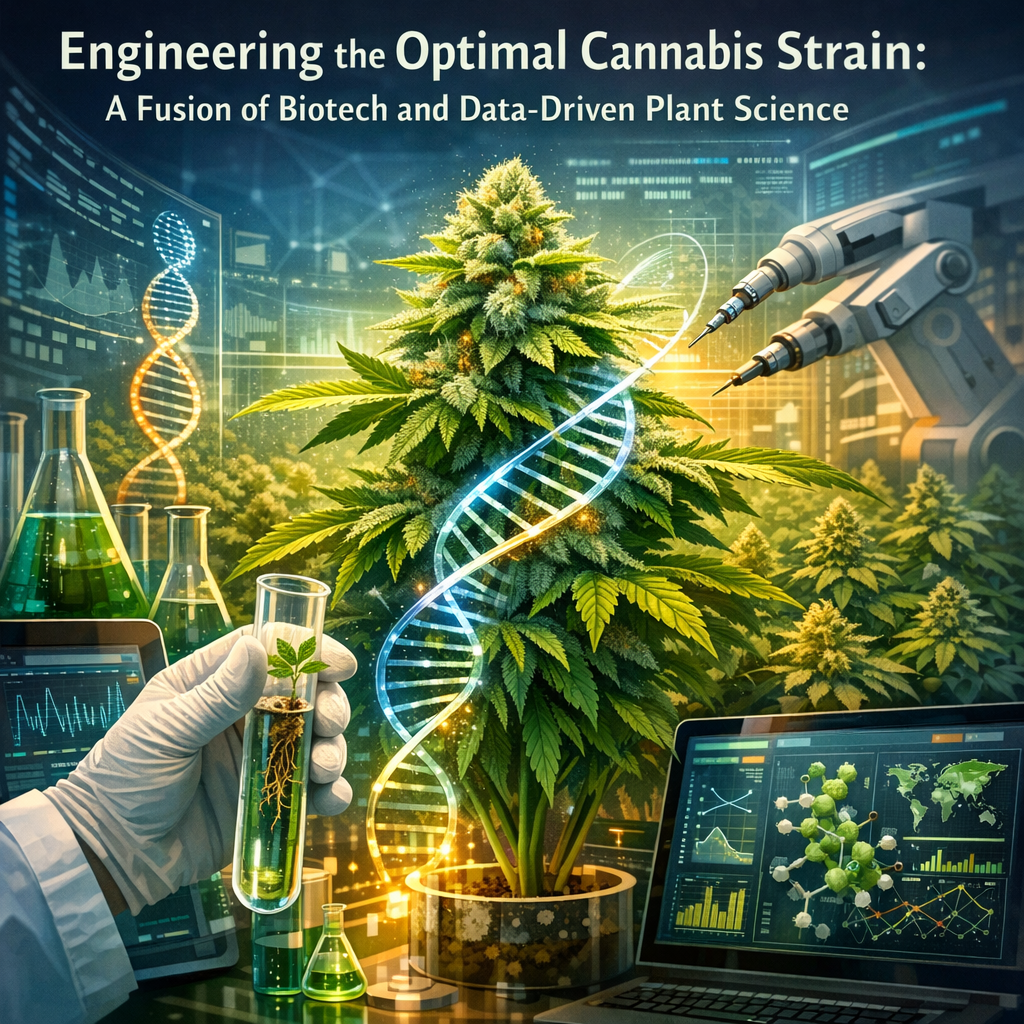 Engineering the Optimal Cannabis Strain: A Fusion of Biotech and Data-Driven Plant Science