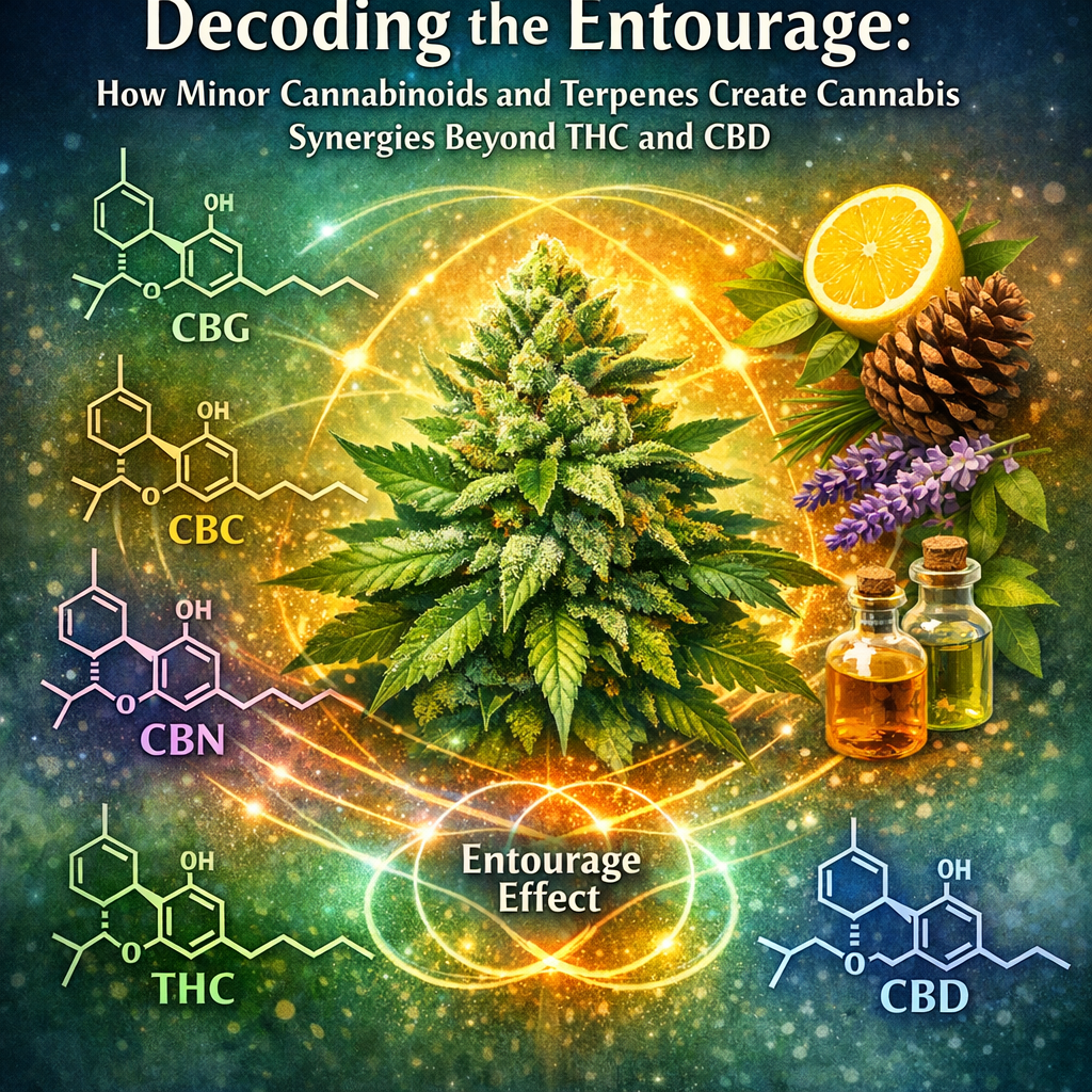 ”Decoding the Entourage: How Minor Cannabinoids and Terpenes Create Cannabis Synergies Beyond THC and CBD”