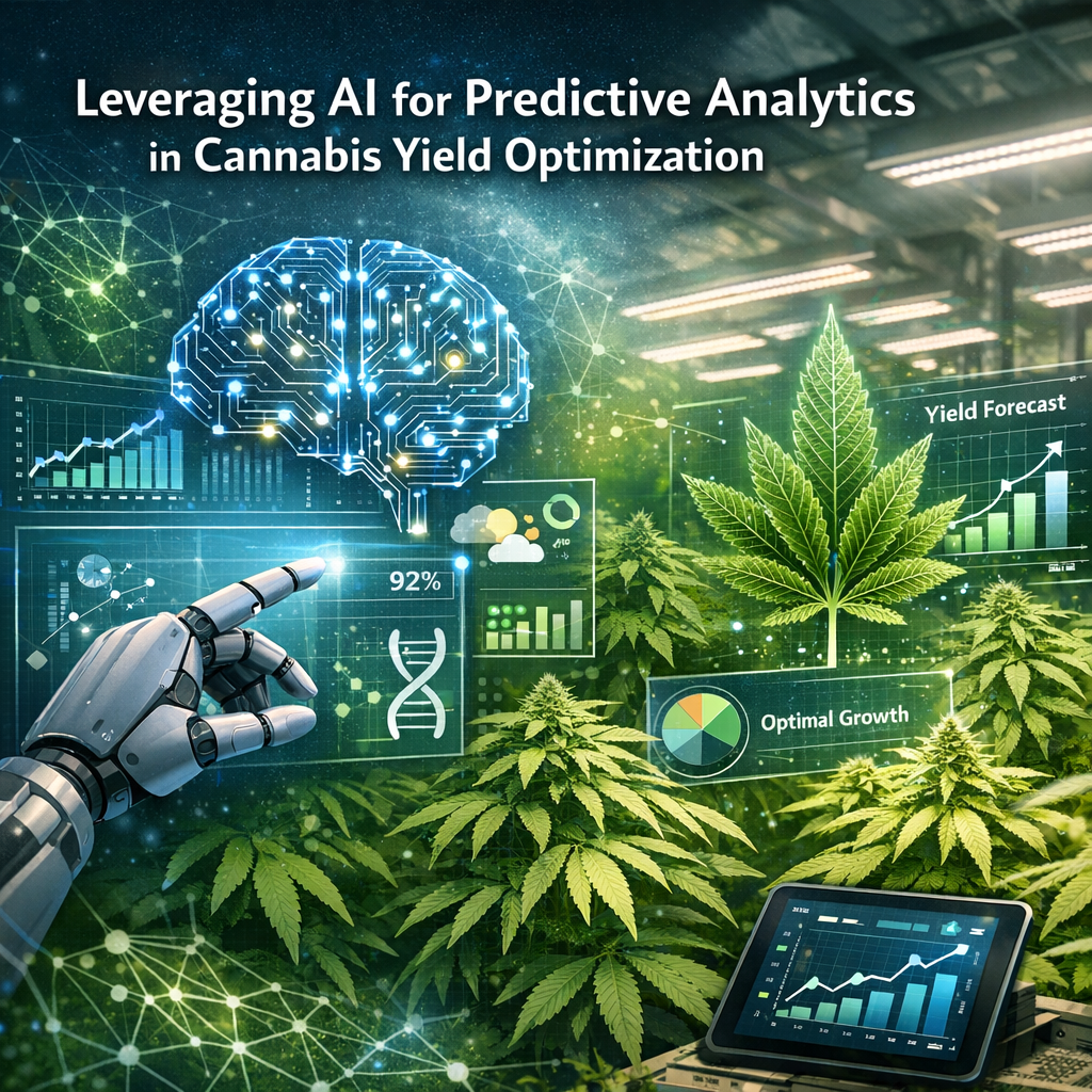 Leveraging AI for Predictive Analytics in Cannabis Yield Optimization