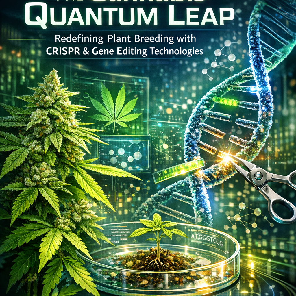 The Cannabis Quantum Leap: Redefining Plant Breeding with CRISPR & Gene Editing Technologies