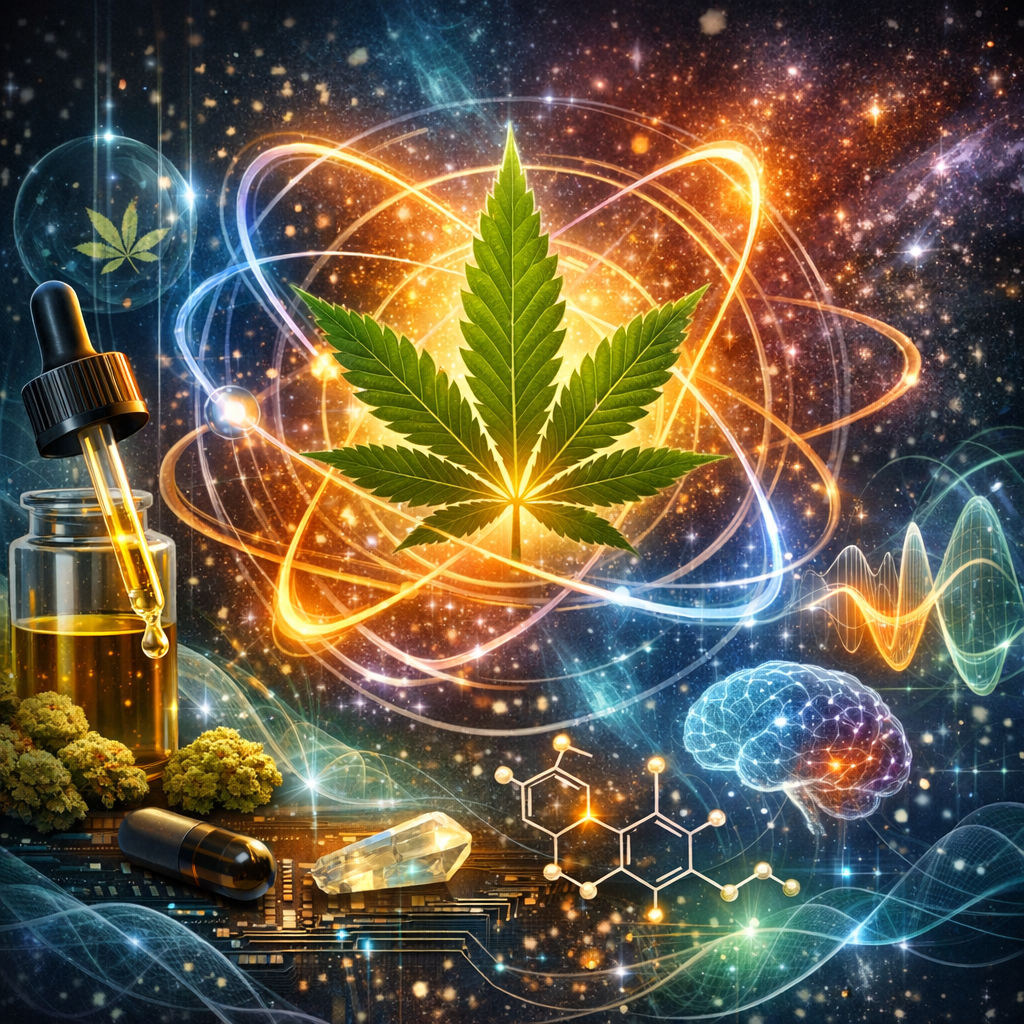 ”Quantum Cannabinoids: Exploring the Unseen Forces Shaping Next-Gen Cannabis Products”