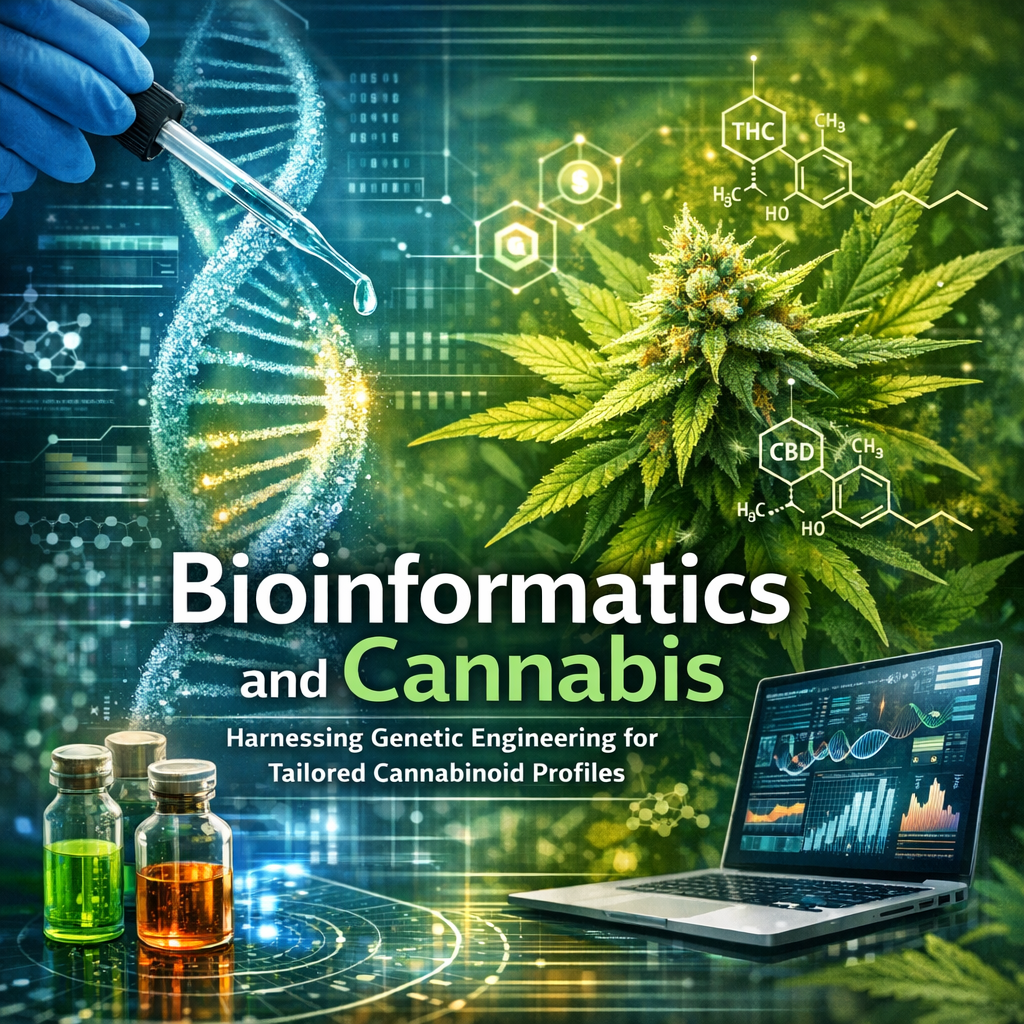 Bioinformatics and Cannabis: Harnessing Genetic Engineering for Tailored Cannabinoid Profiles