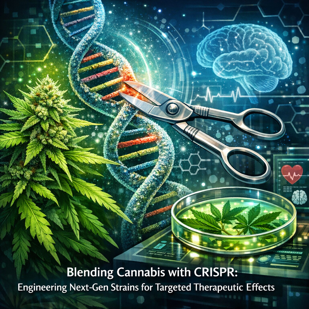 Blending Cannabis with CRISPR: Engineering Next-Gen Strains for Targeted Therapeutic Effects