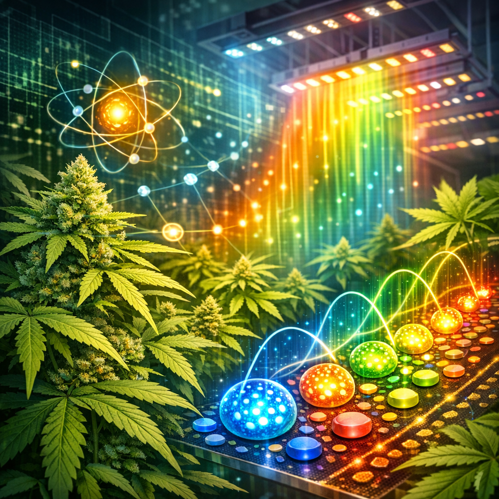 ”Revolutionizing Crop Yields: Quantum Dots in Cannabis Cultivation and Their Impact on Light Absorption”