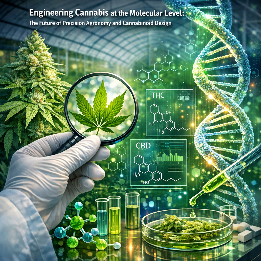 ”Engineering Cannabis at the Molecular Level: The Future of Precision Agronomy and Cannabinoid Design”