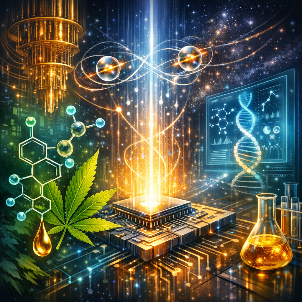 ”Harnessing Quantum Computing for Breakthrough Cannabinoid Synthesis: A New Frontier in Cannabis Innovation”