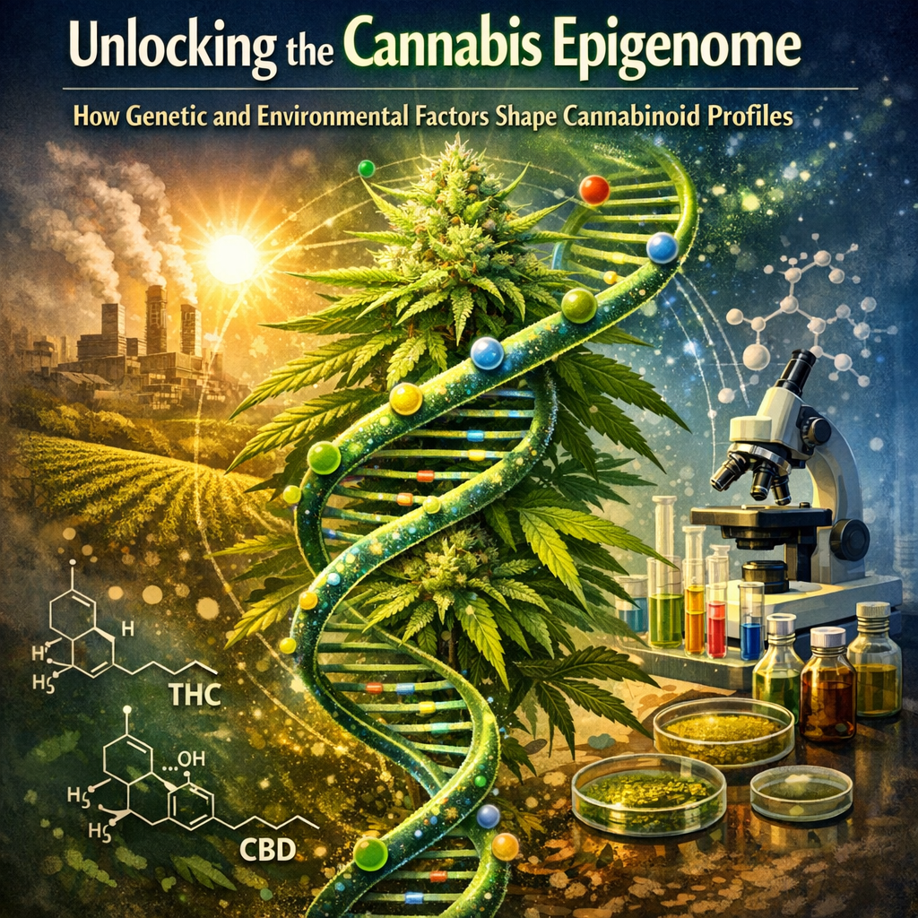 Unlocking the Cannabis Epigenome: How Genetic and Environmental Factors Shape Cannabinoid Profiles