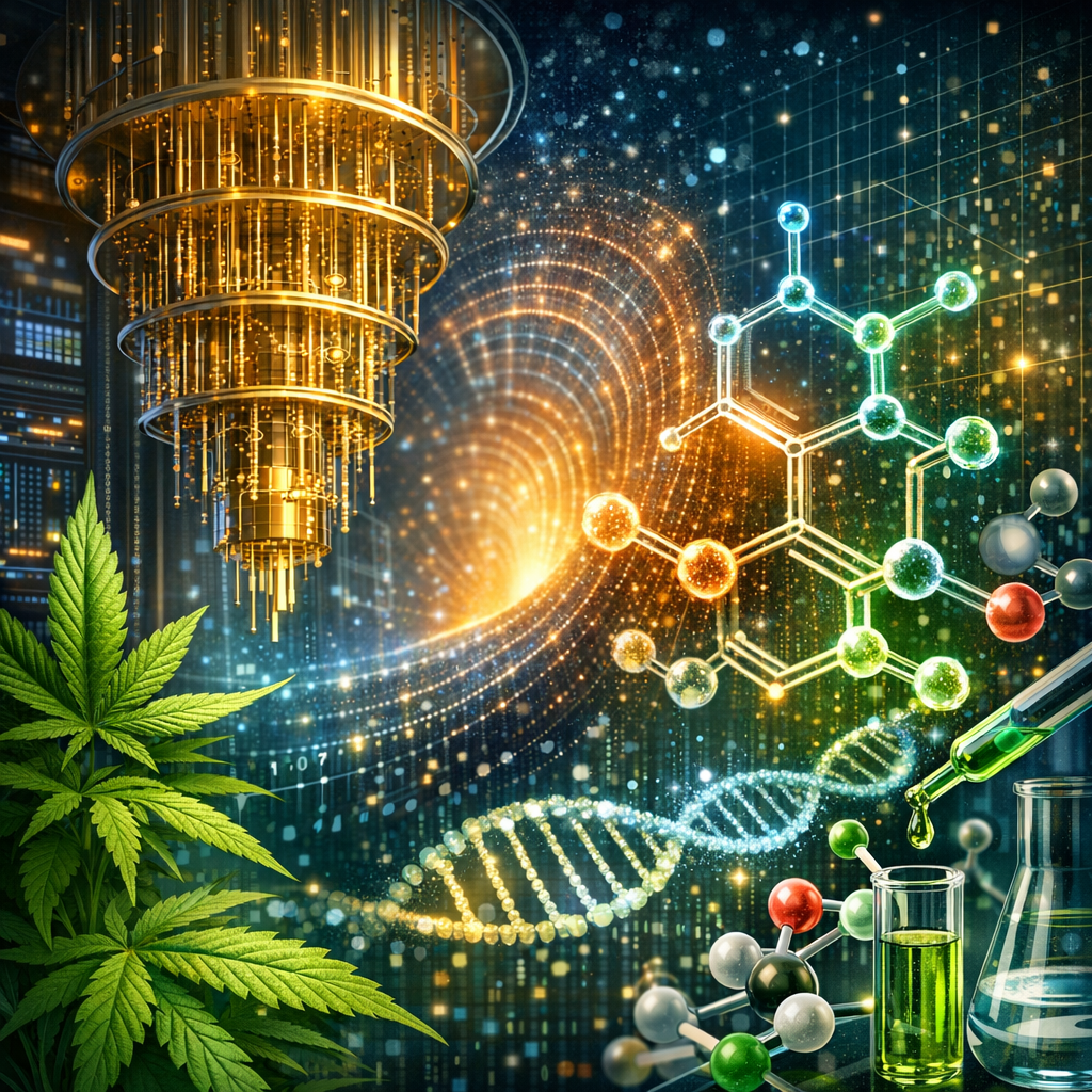 ”Harnessing Quantum Computing to Revolutionize Cannabis Molecular Analysis: The Next Frontier in Pharmaceutical-Grade Product Development”