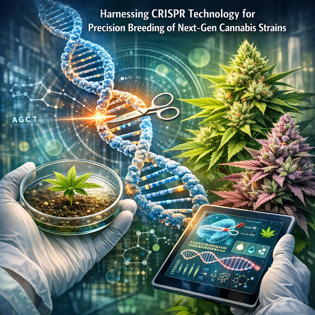 ”Harnessing CRISPR Technology for Precision Breeding of Next-Gen Cannabis Strains”