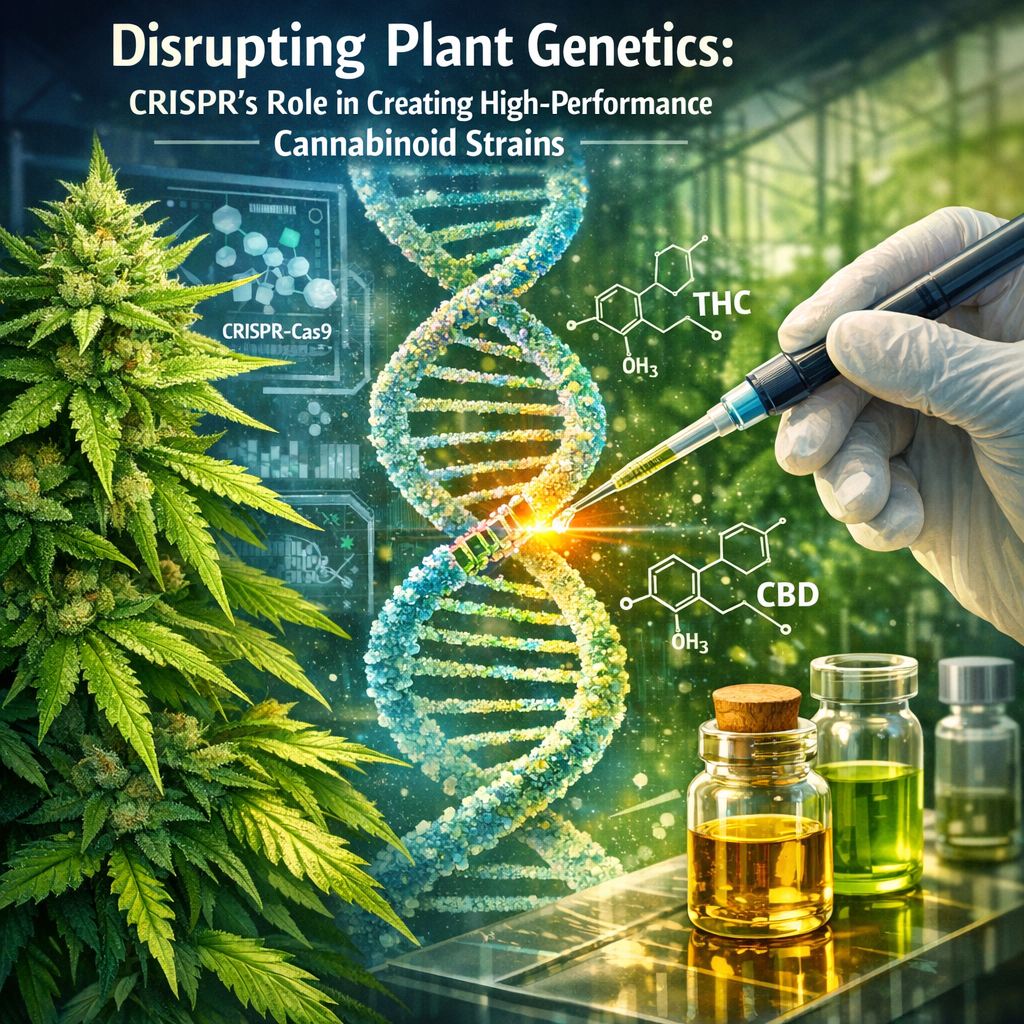Disrupting Plant Genetics: CRISPR’s Role in Creating High-Performance Cannabinoid Strains